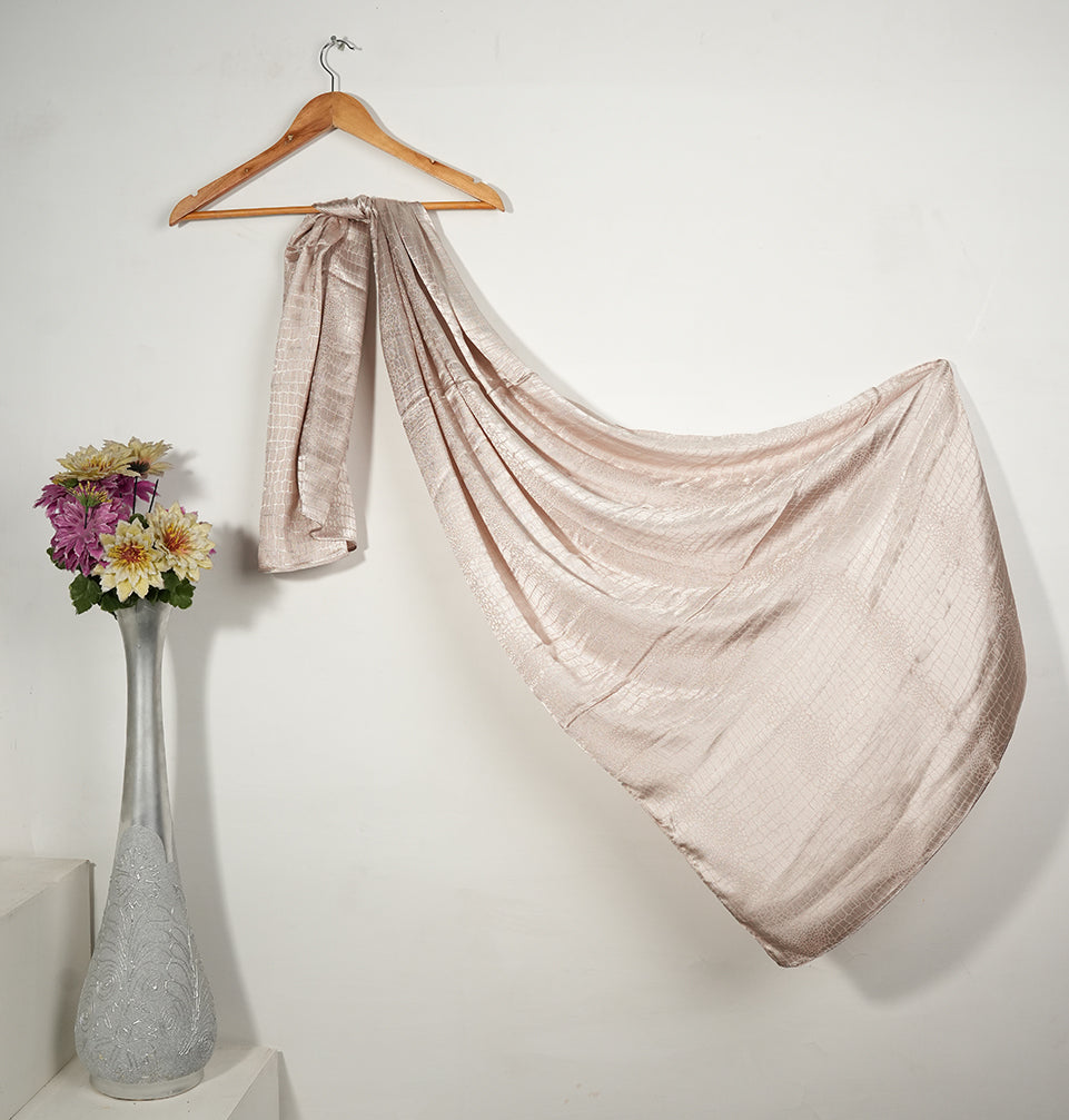 Textured Silk - Soft Beige