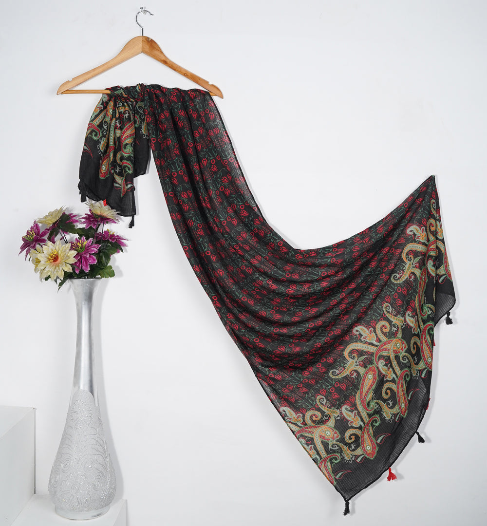 Lawn Prints - Damask Egde