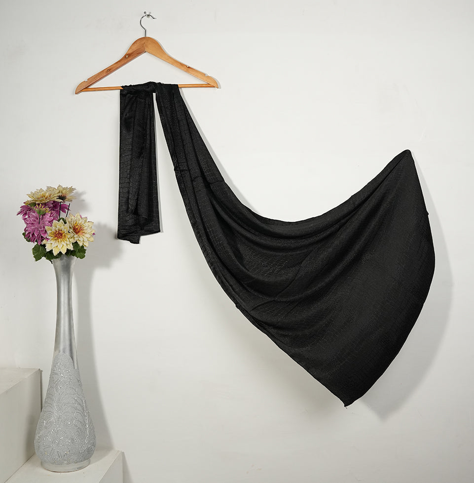 Textured Silk - Classic Black