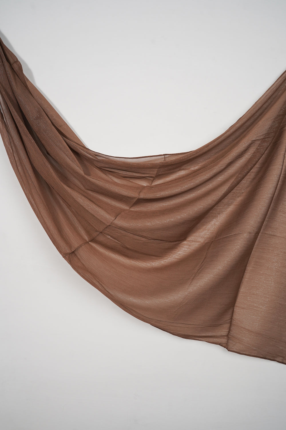 Zari Chiffon - Dark Brown