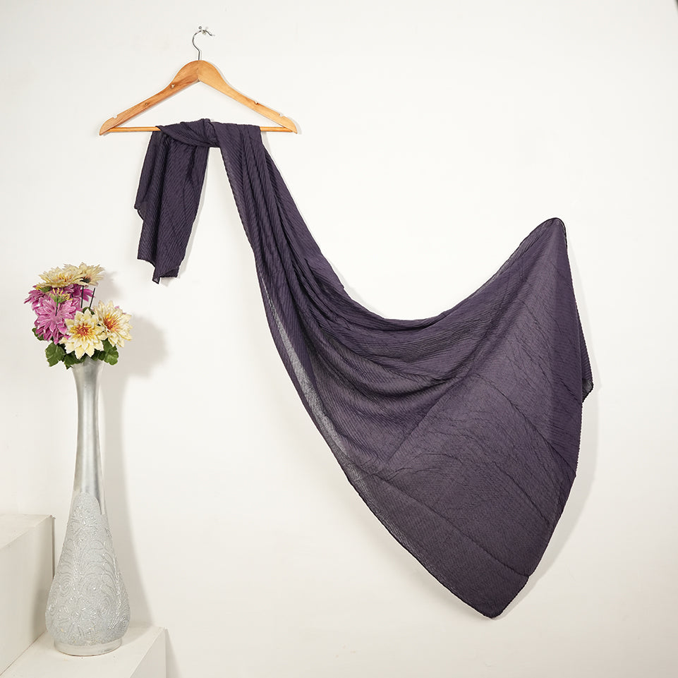 Crinkle Lawn - Plum