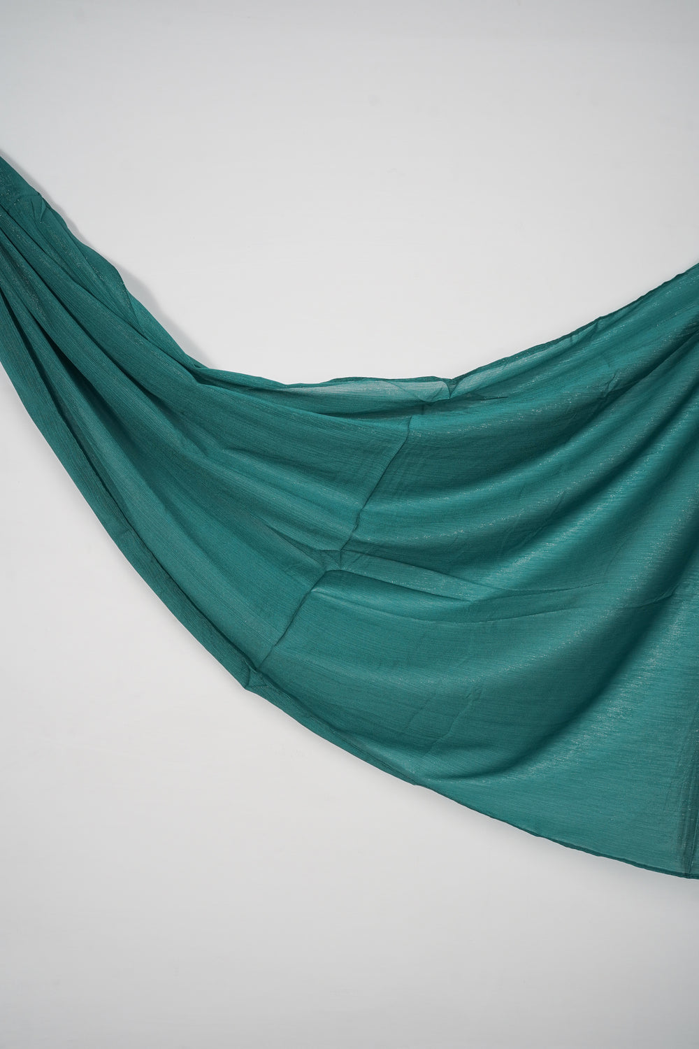 Zari Chiffon - Emerald Glint