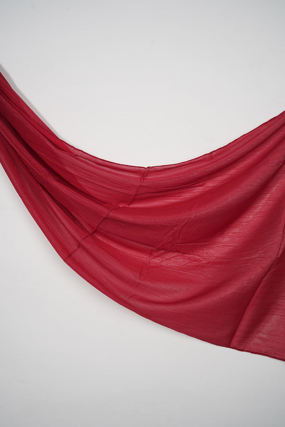 Zari Chiffon - Garnet Red