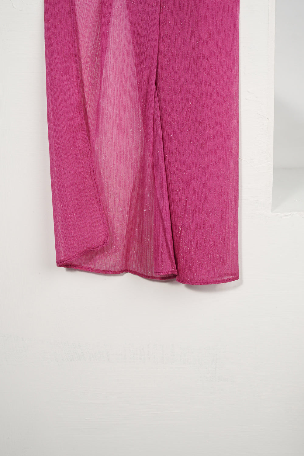 Zari Chiffon - Vibrant Fuchsia