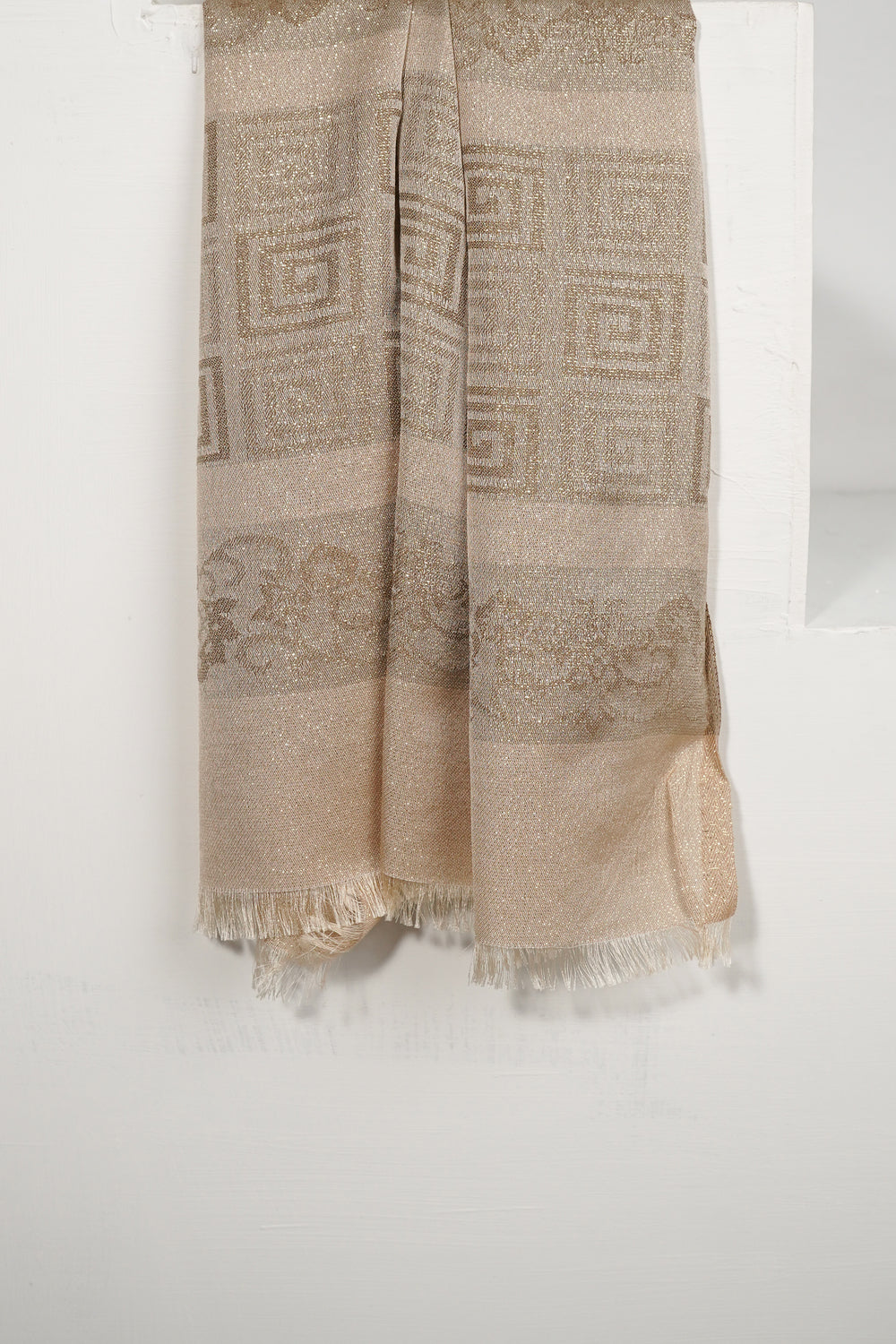 Banarasi Print - The Almas Sand