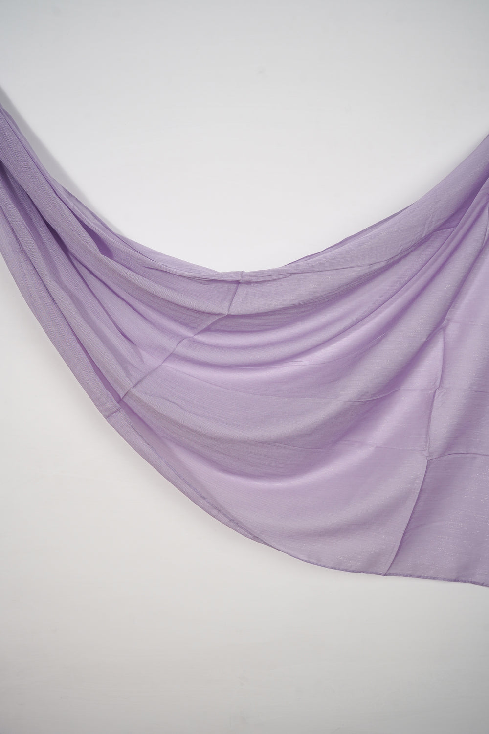 Zari Chiffon - Petal Soft Purple