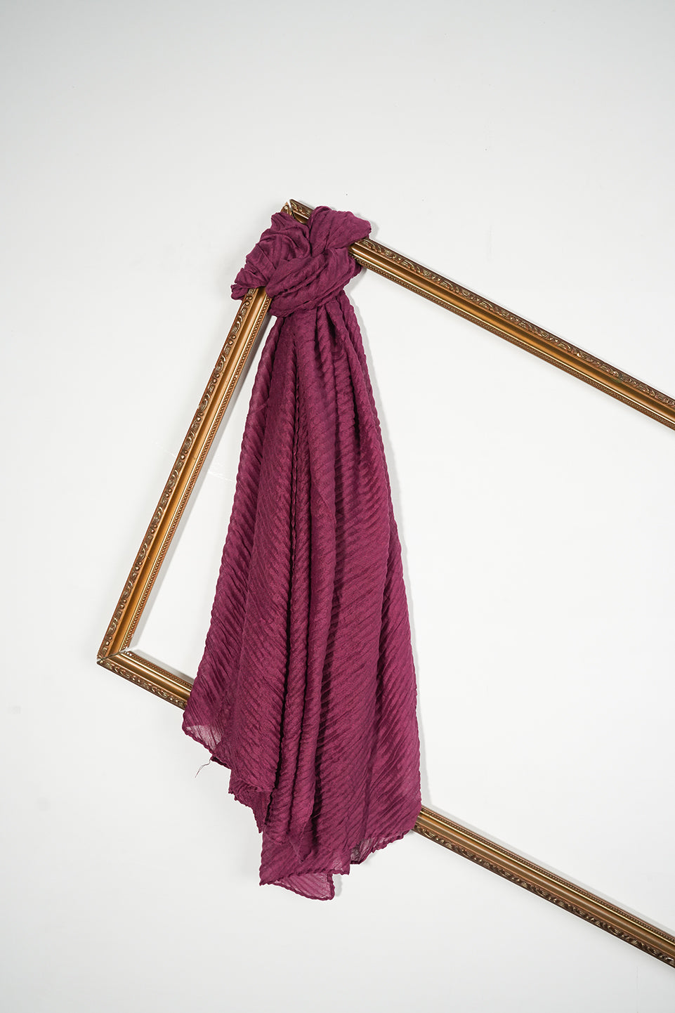 Crinkle Lawn - Magenta