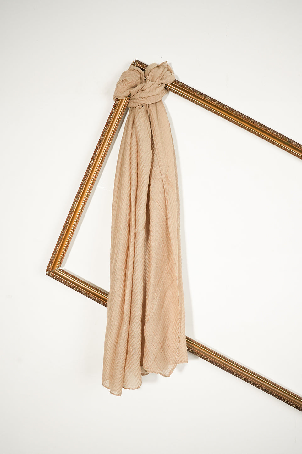 Crinkle Lawn - Beige Sand
