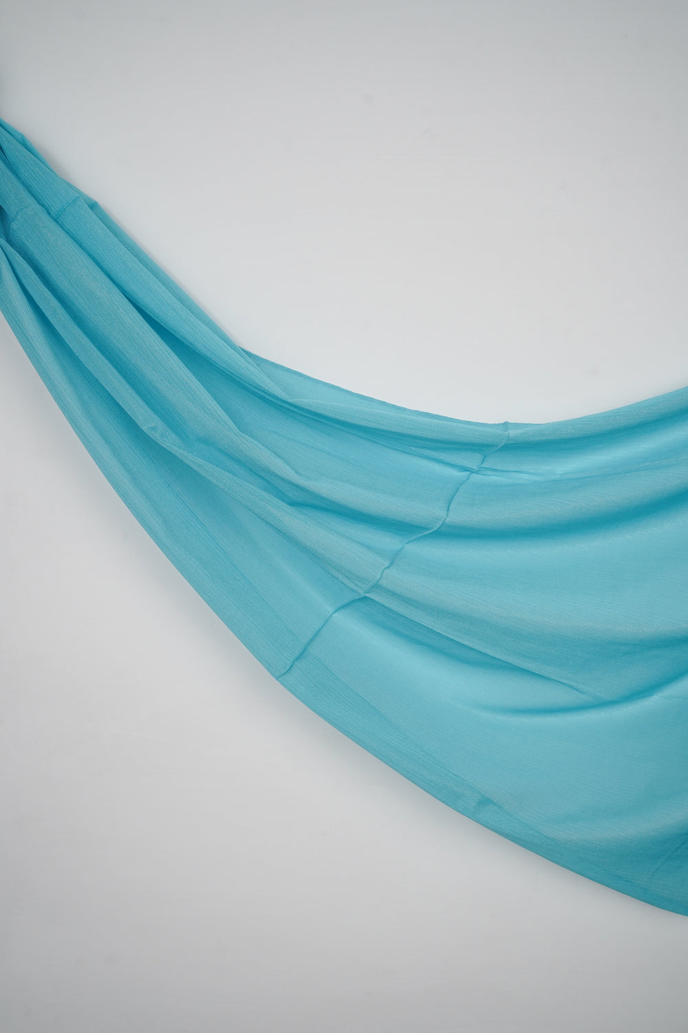 Zari Chiffon - Bright Turquoise