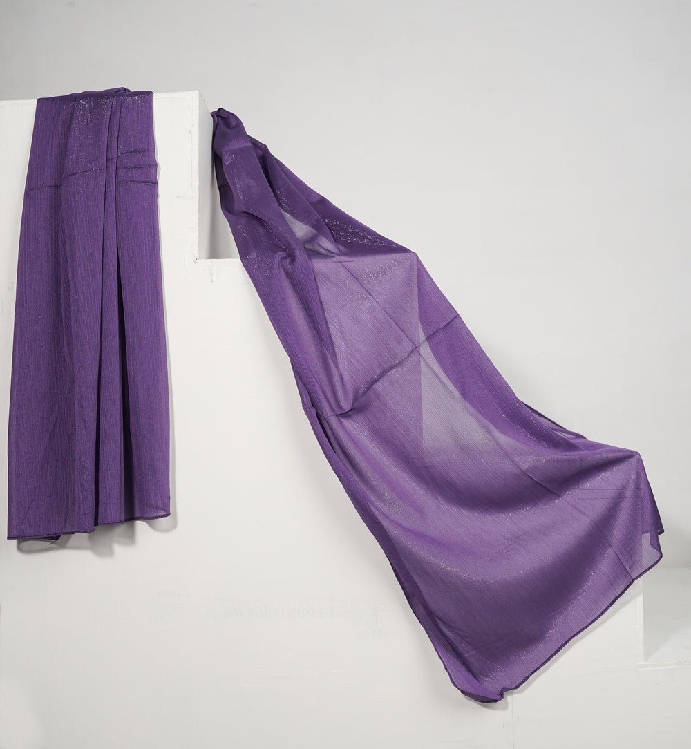 Zari Chiffon - Violet