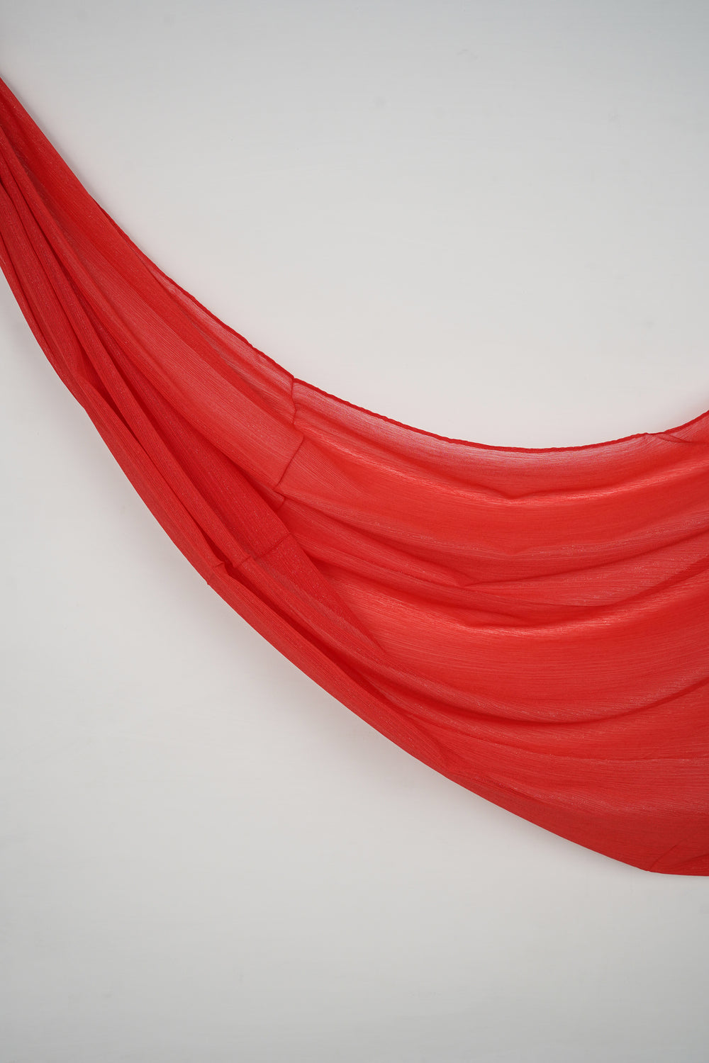 Zari Chiffon - Scarlet Sheer