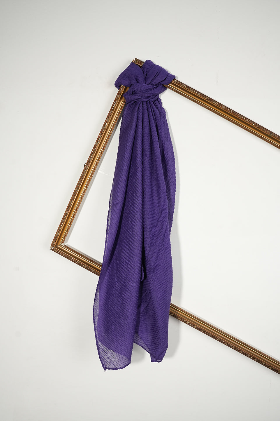 Crinkle Lawn - Dark Lavender