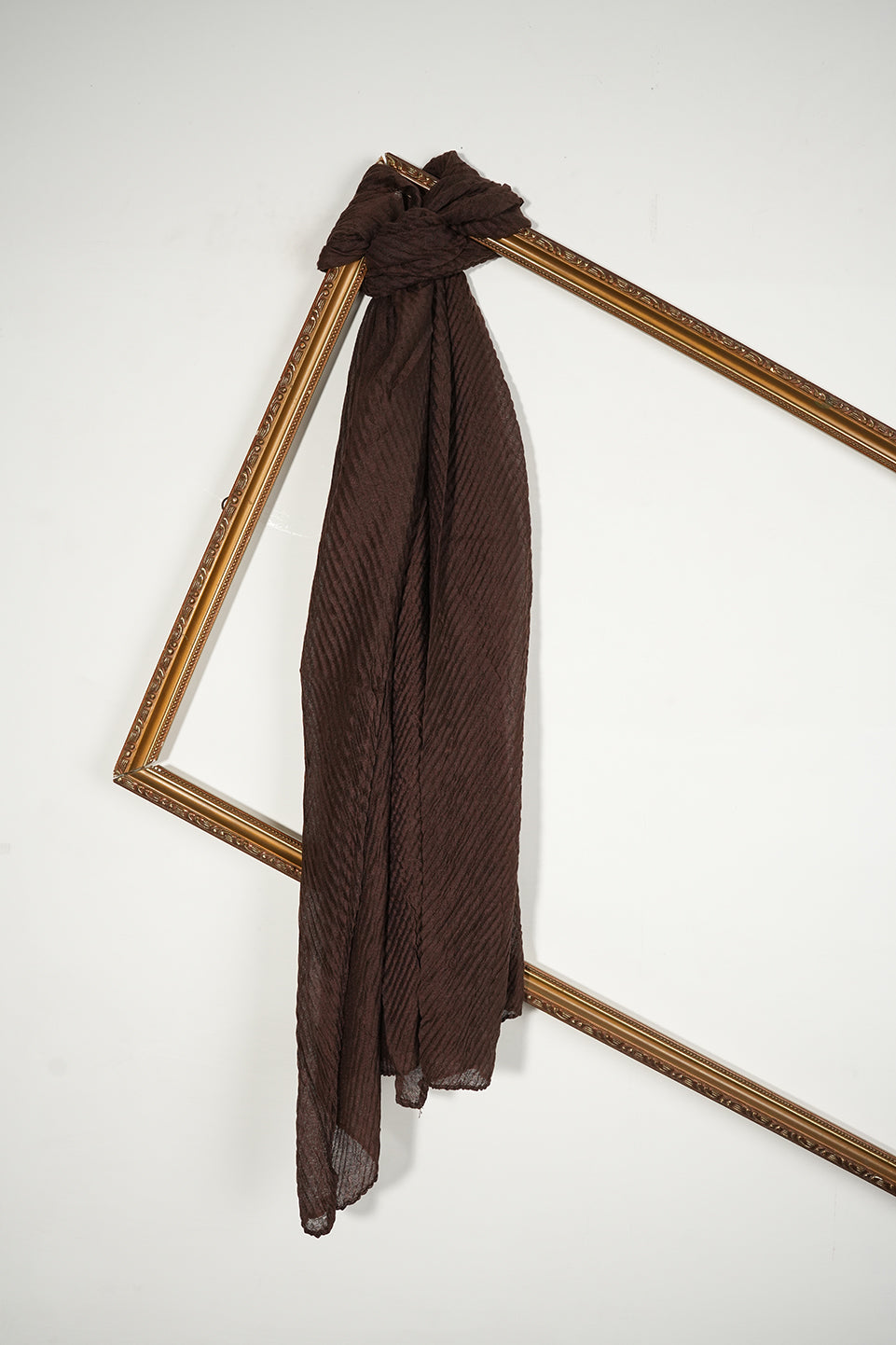 Crinkle Lawn - Espresso Brown
