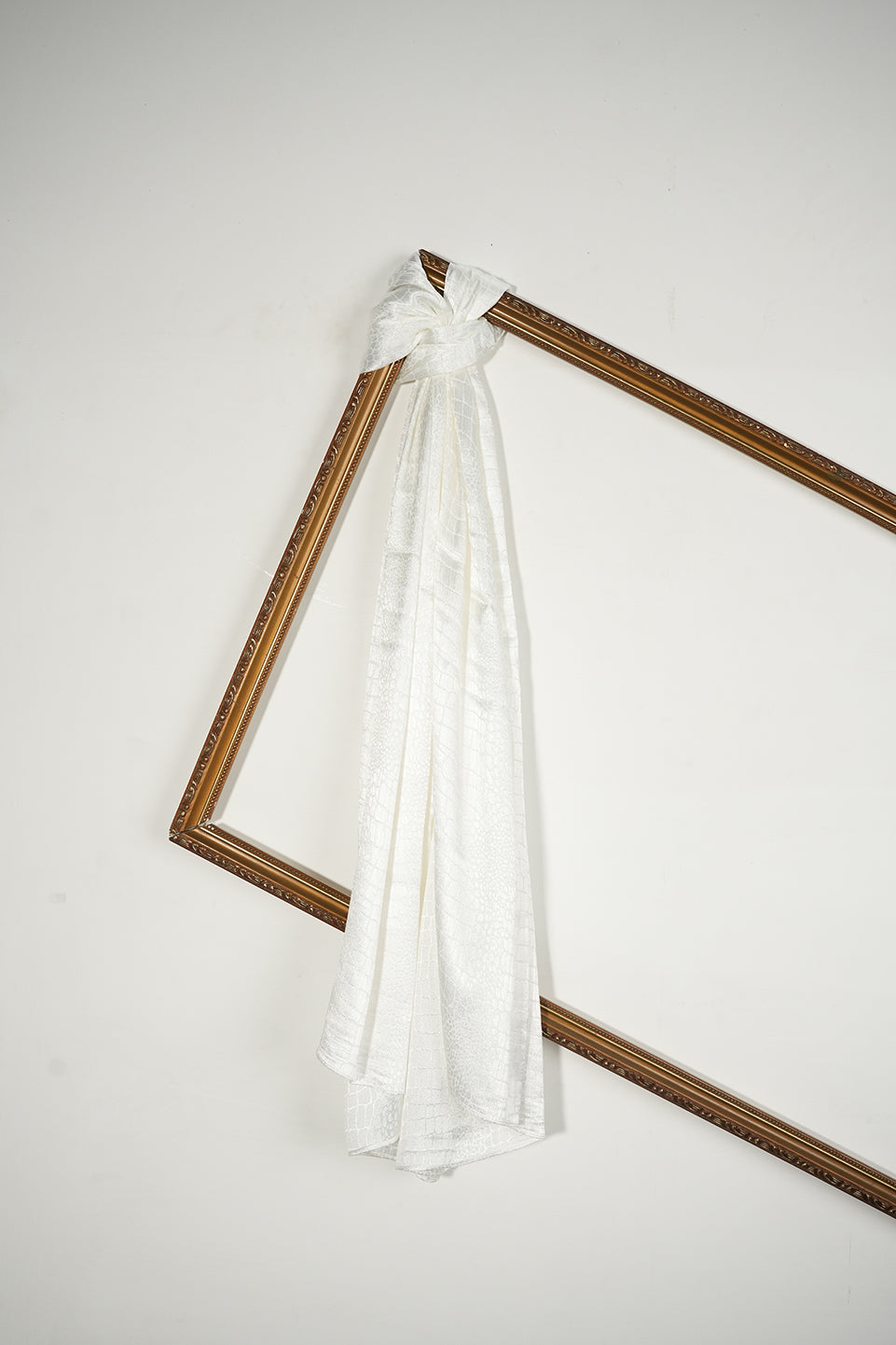 Textured Silk - Pearl White