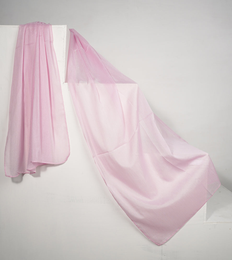 Zari Chiffon - Lilac Sheer