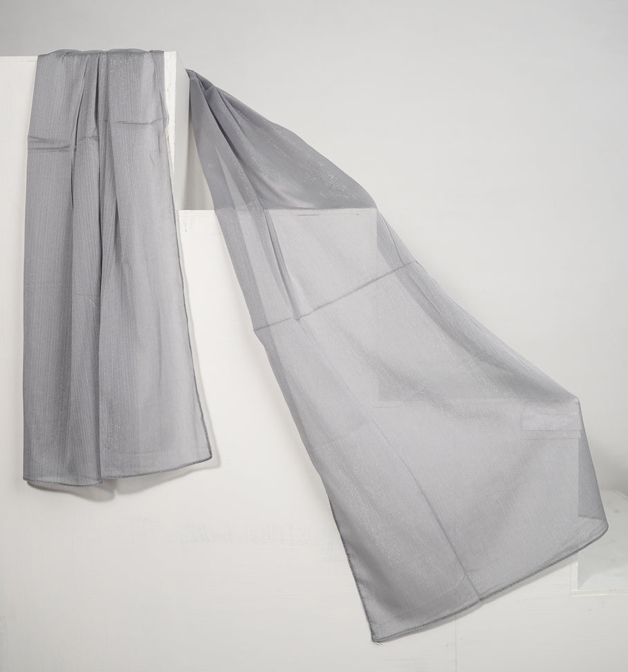 Zari Chiffon - Light Quartz