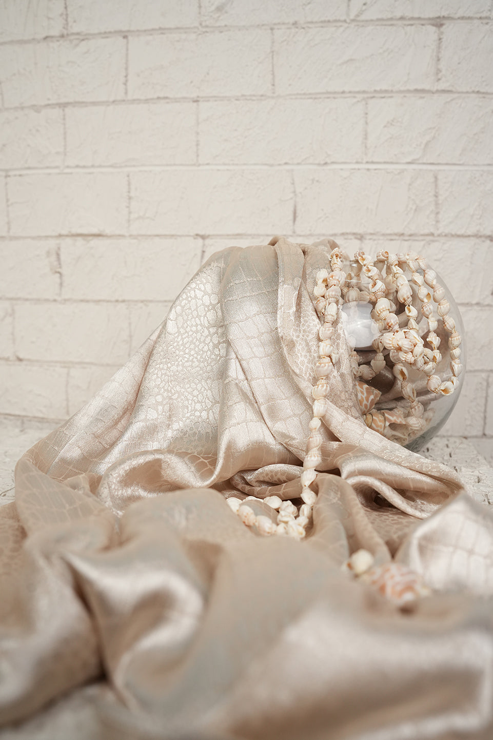 Textured Silk - Rose Taupe