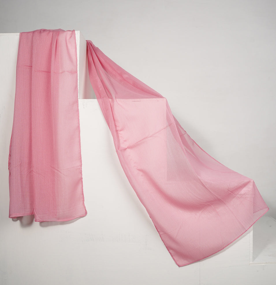 Zari Chiffon - Fuchsia Glint