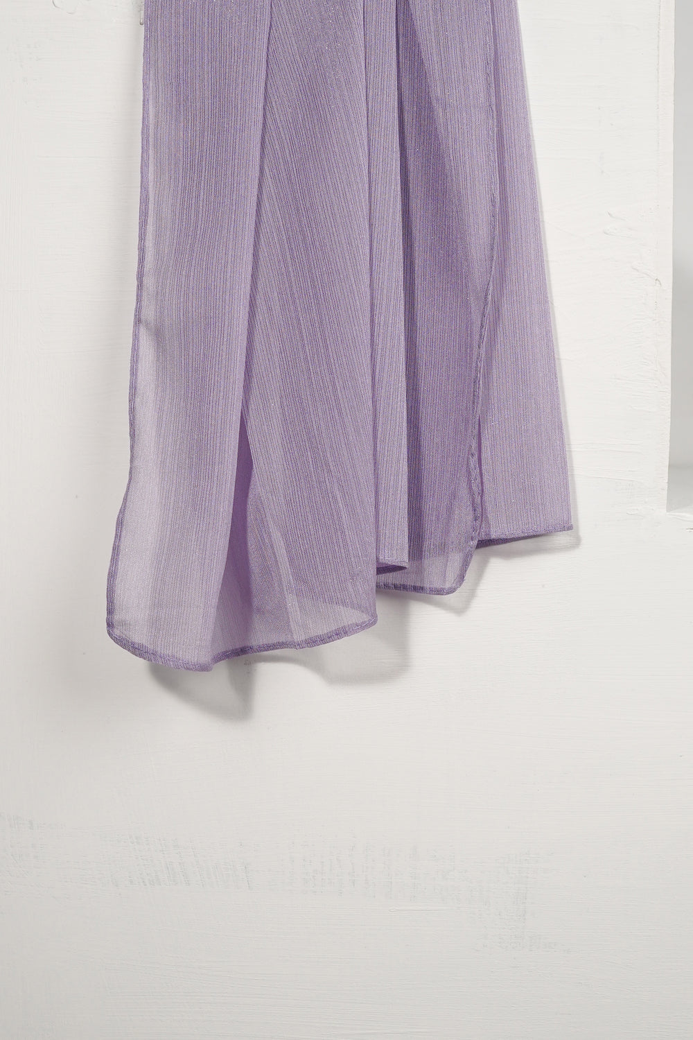 Zari Chiffon - Petal Soft Purple