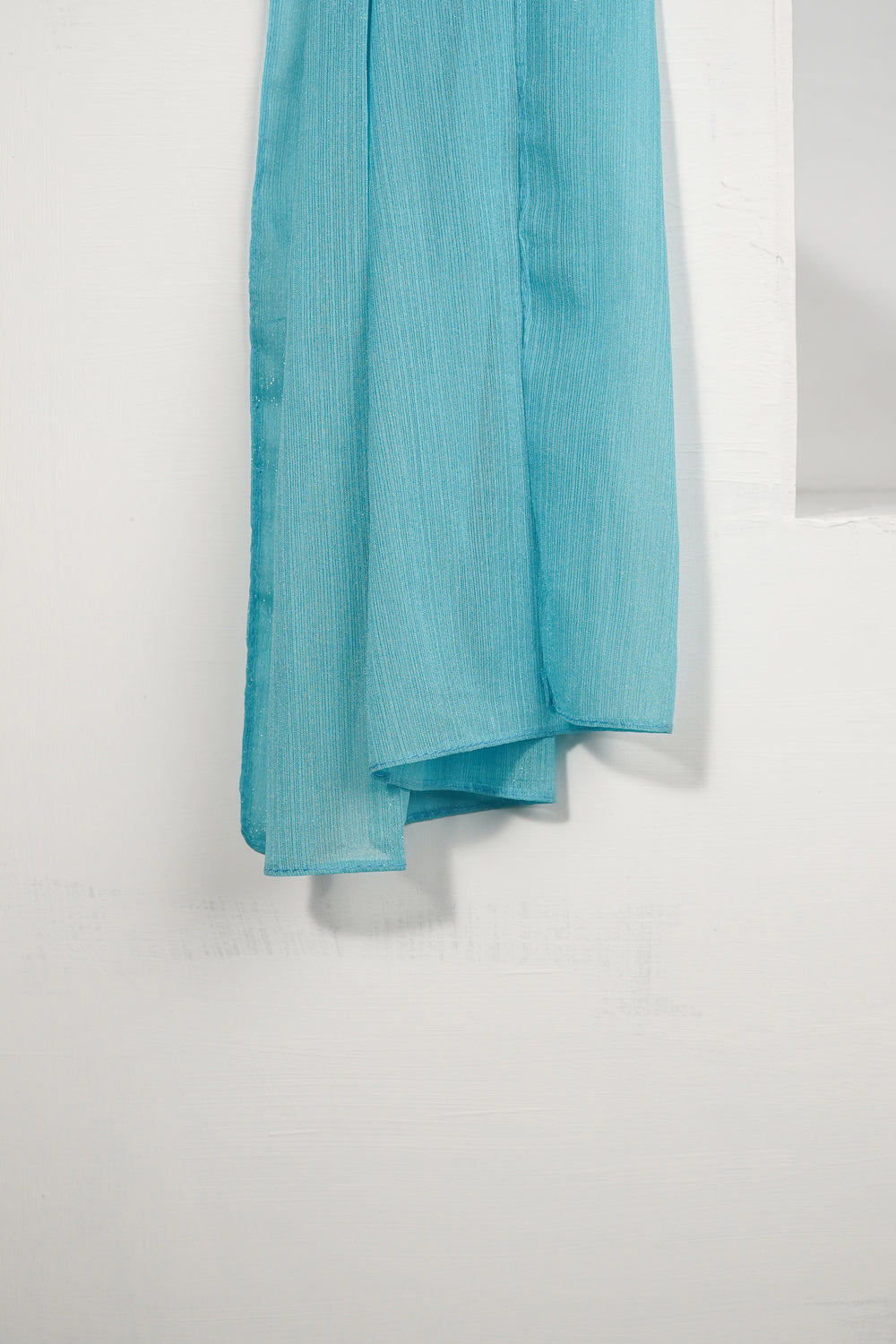 Zari Chiffon - Bright Turquoise