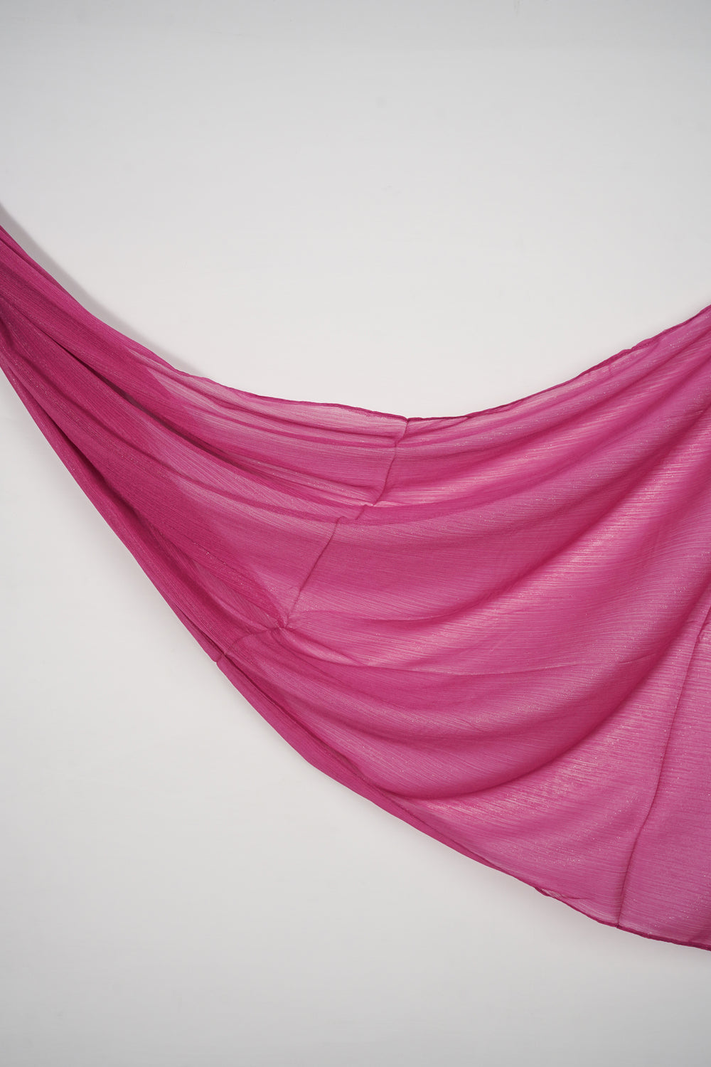 Zari Chiffon - Vibrant Fuchsia