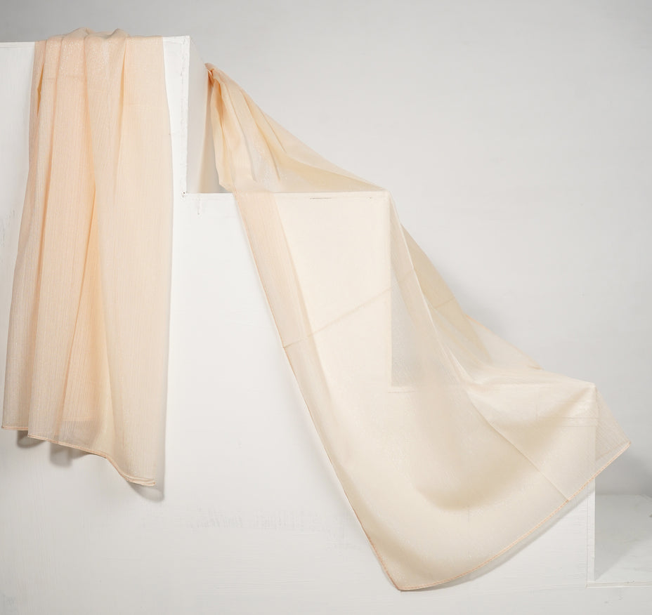 Zari Chiffon - Feather Crinkle