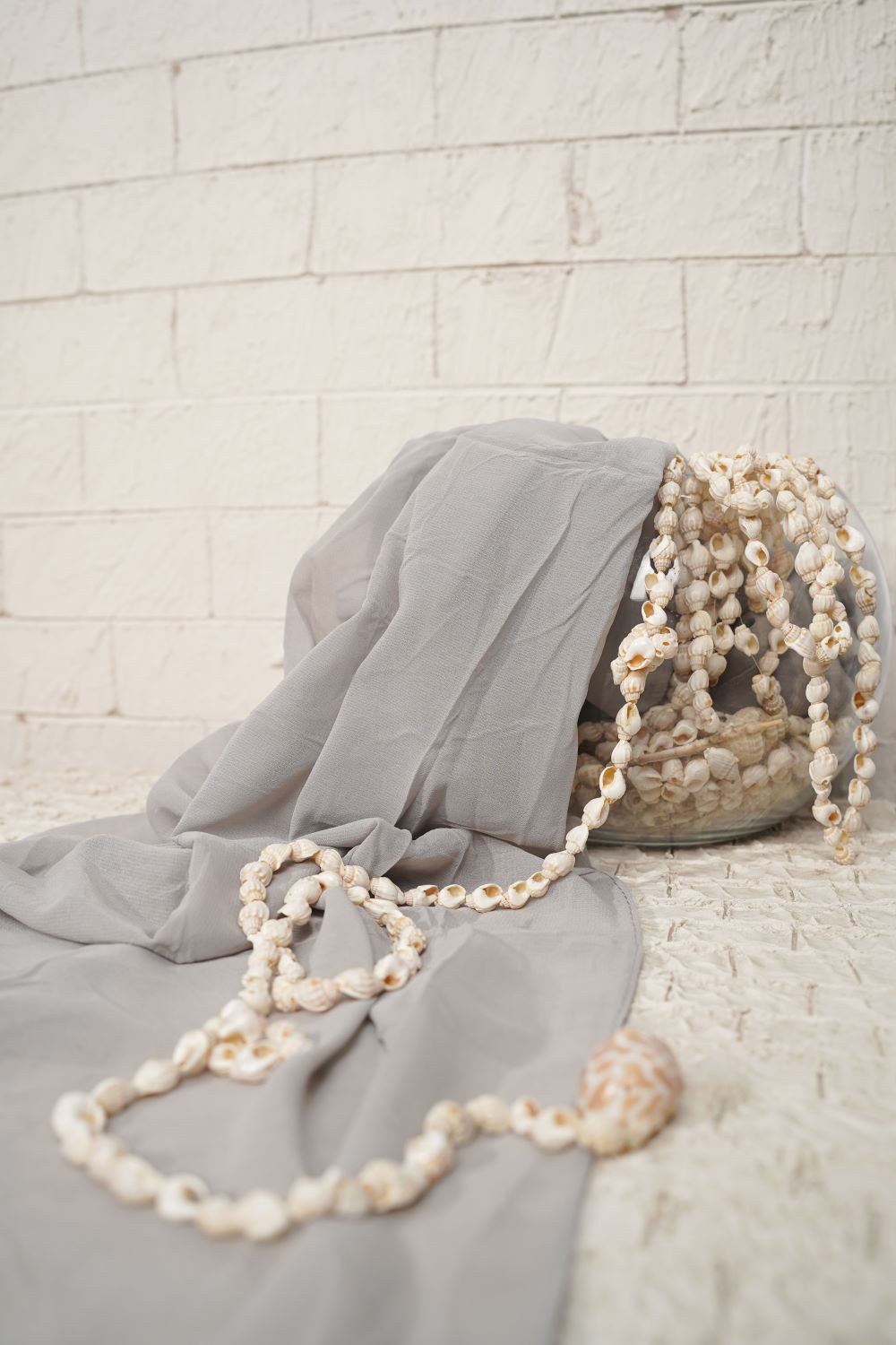 Plain Chiffon - Ash Grey