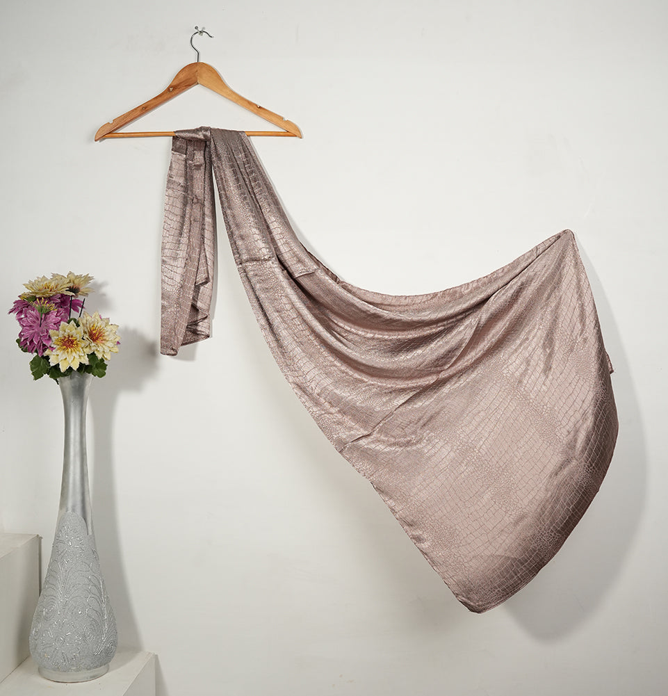 Textured Silk - Blush Beige