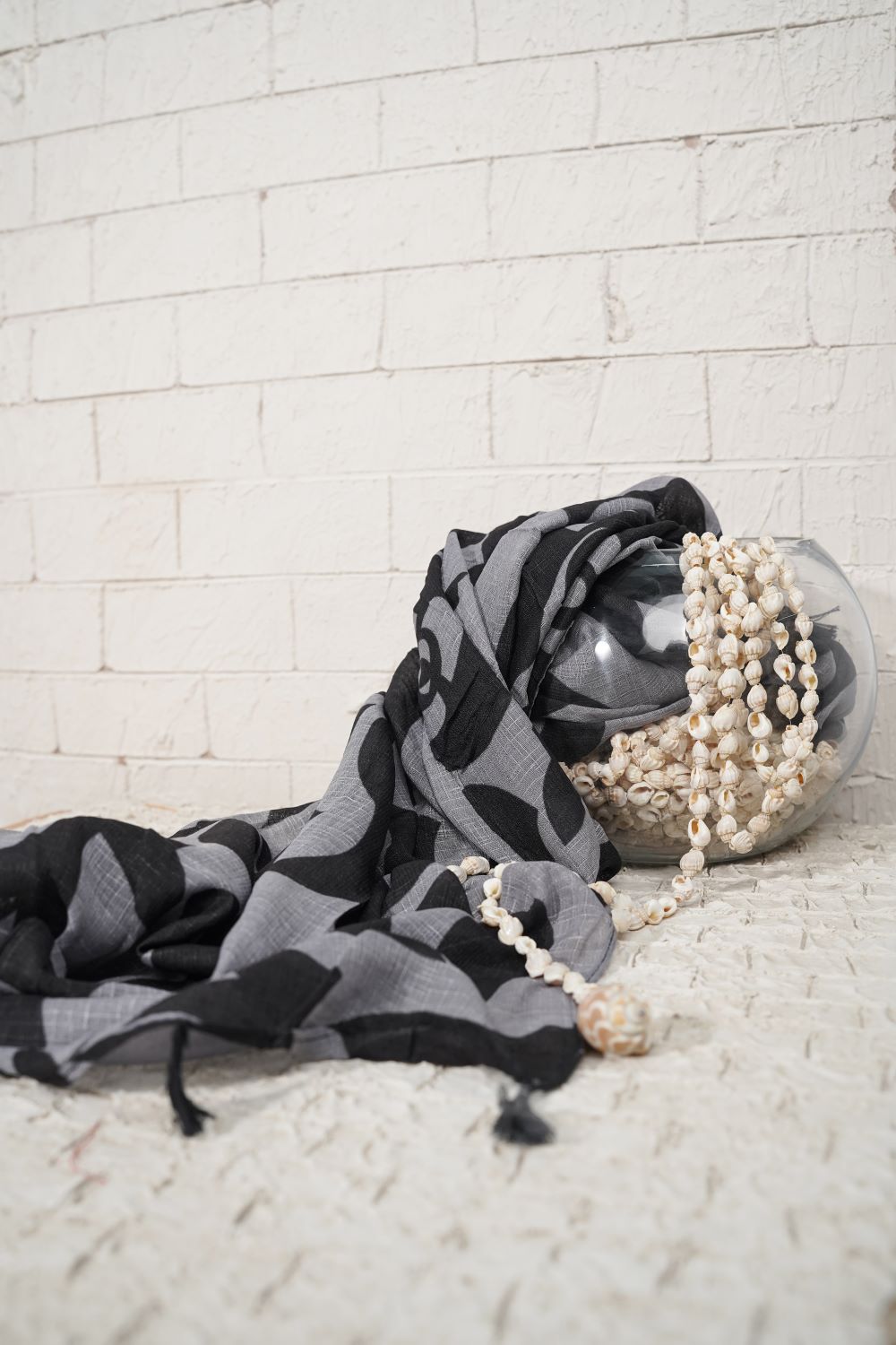 Bold Bloom - Charcoal Floral