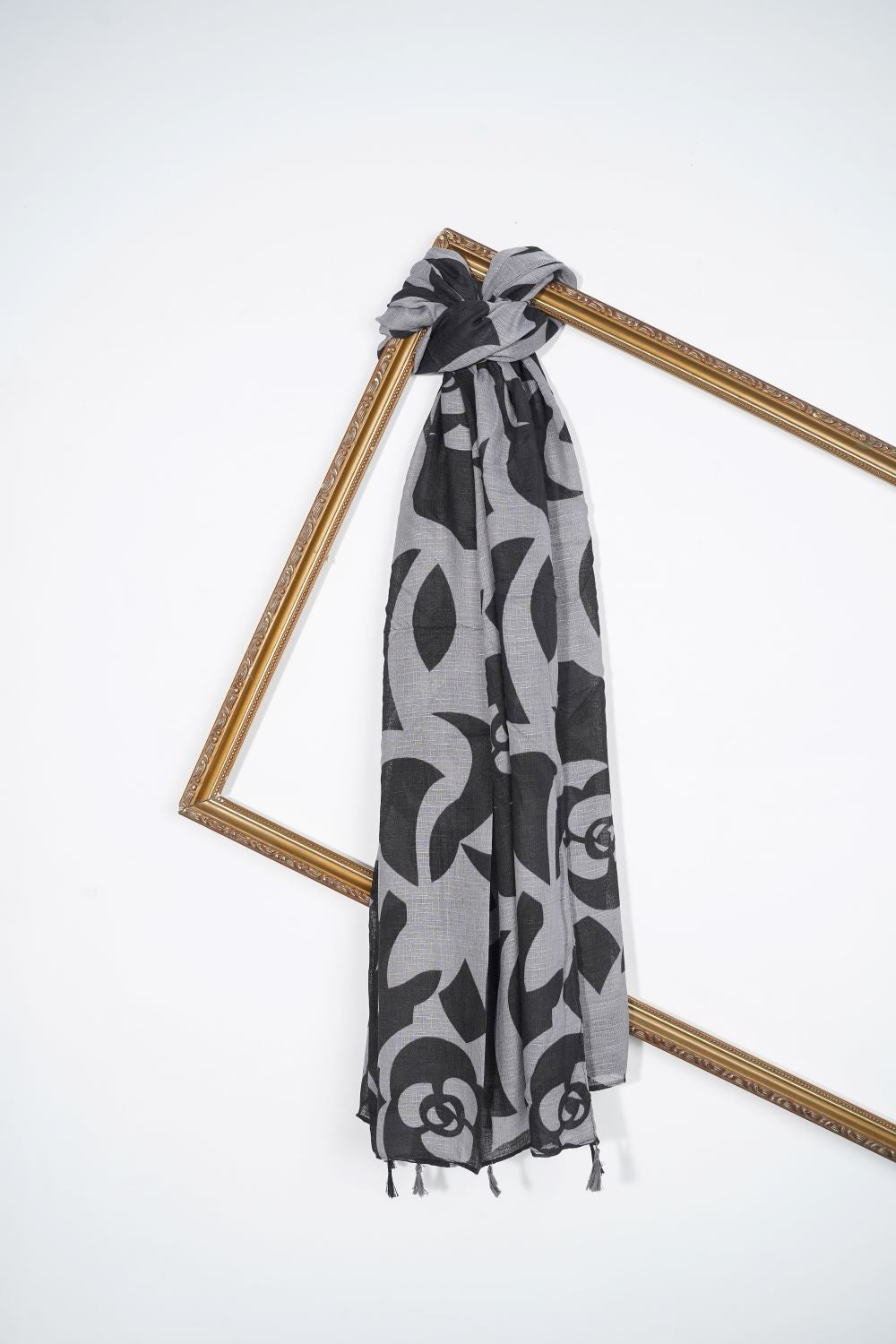 Bold Bloom - Charcoal Floral