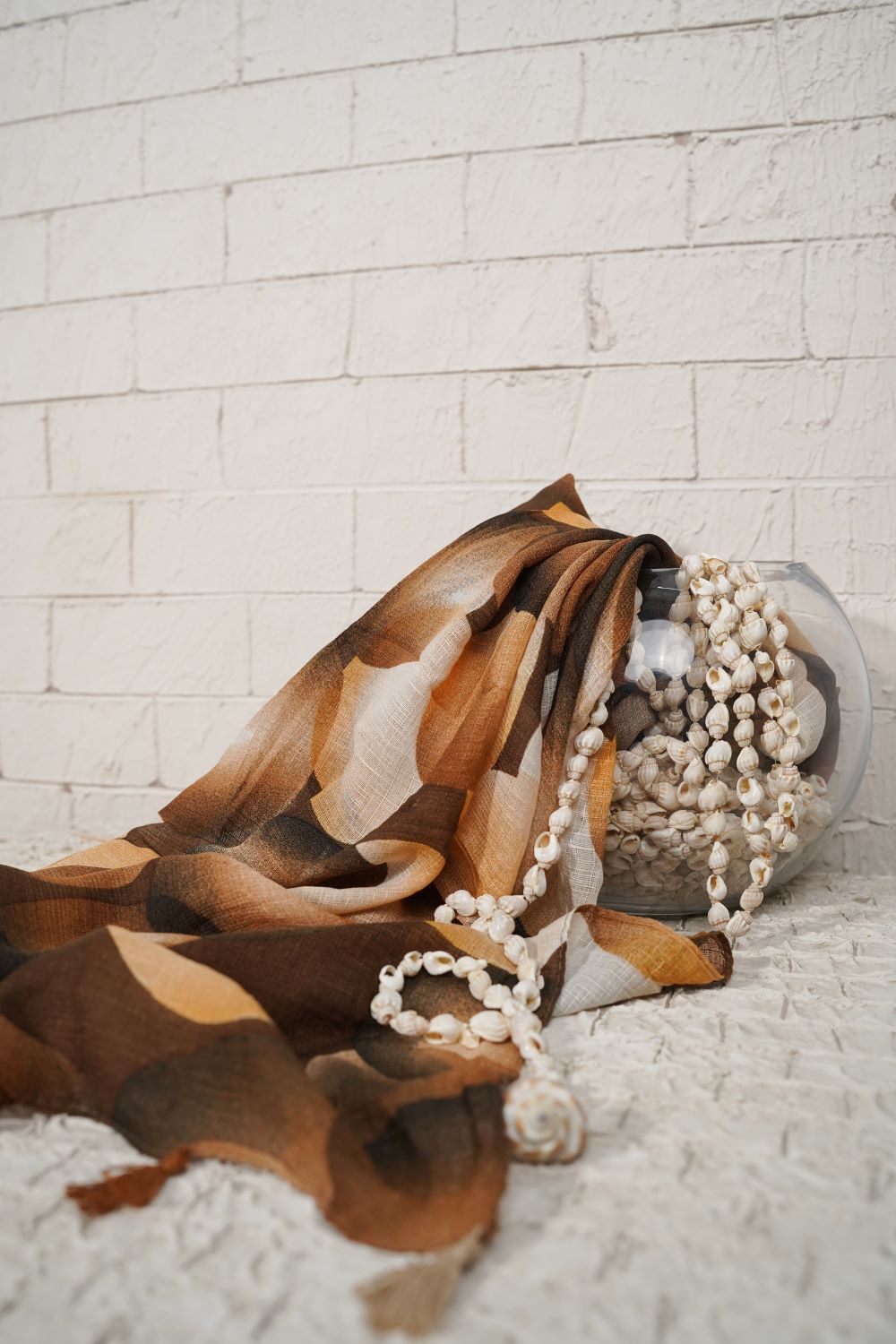 Tumbled Stone - Cocoa Print