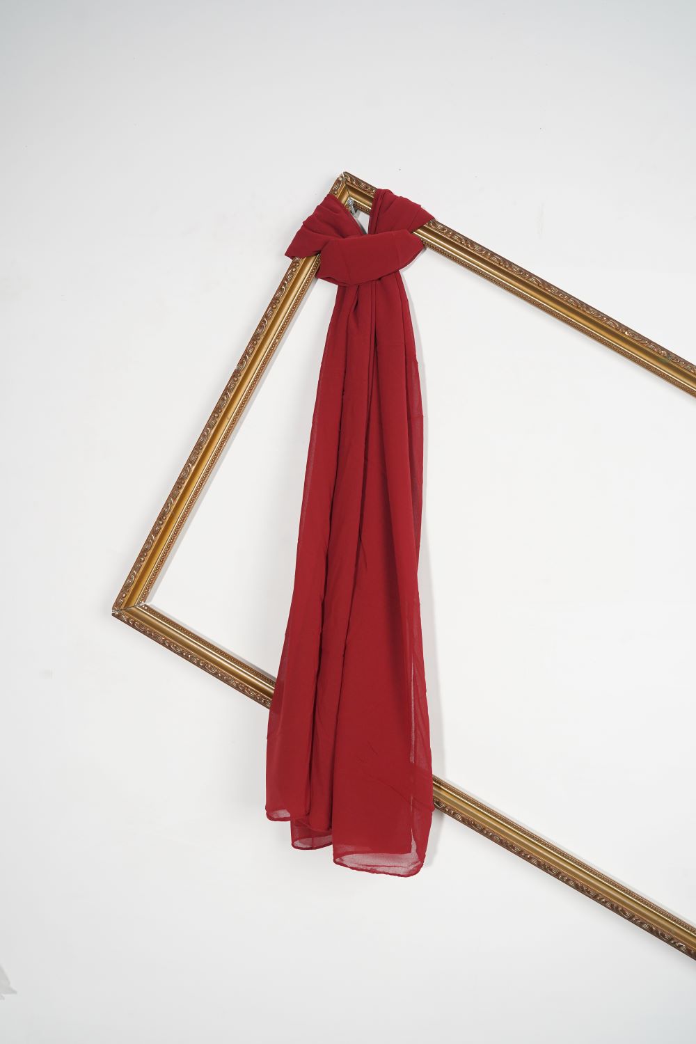 Plain Chiffon - Dark Cherry