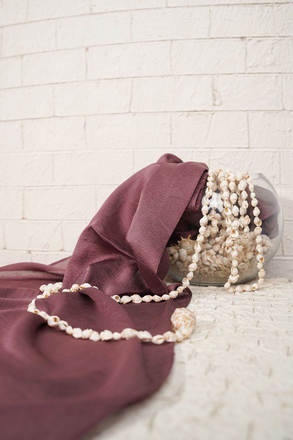 Plain Silk - Deep Plum