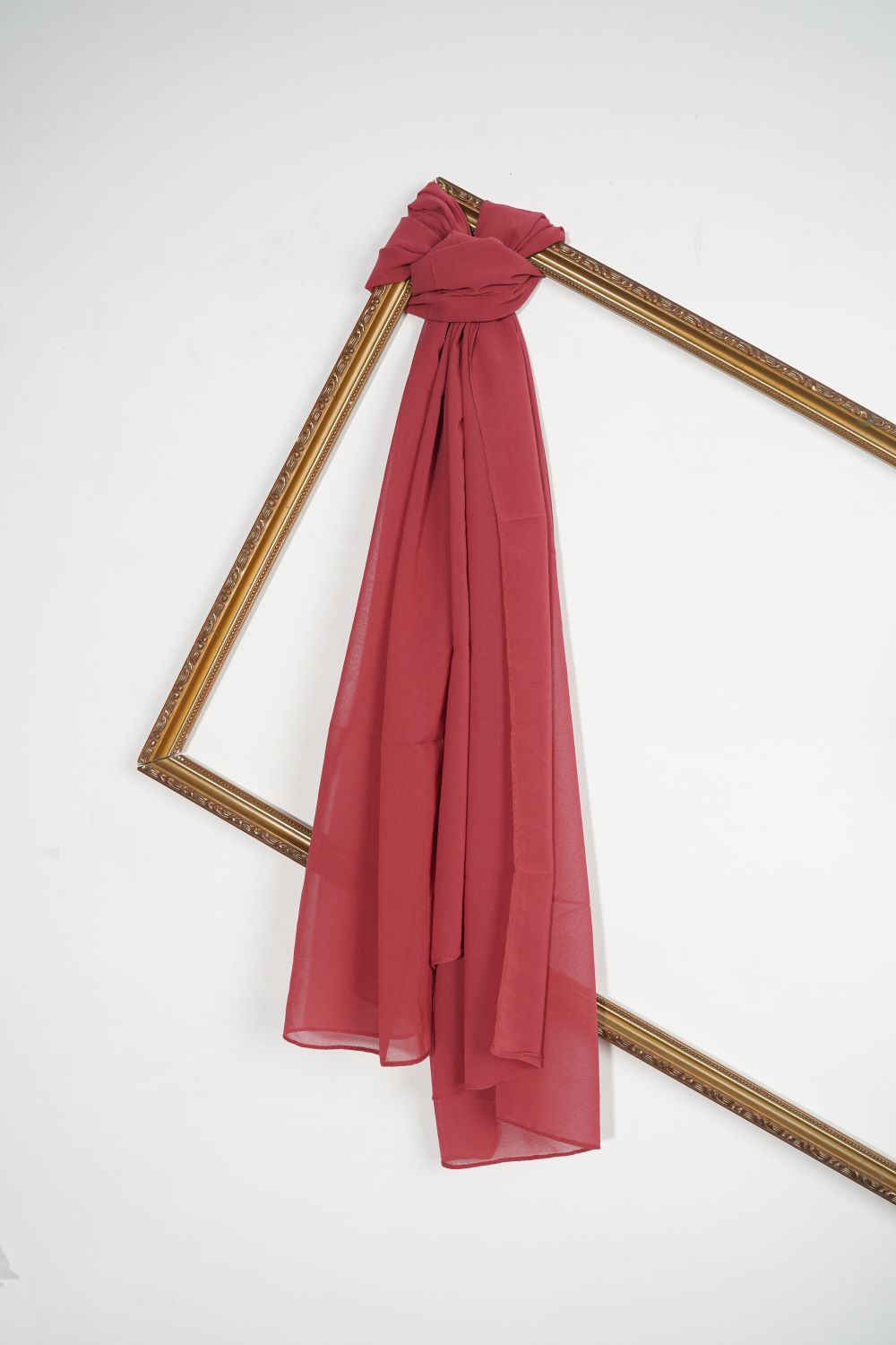 Plain Chiffon - Dusk Rose