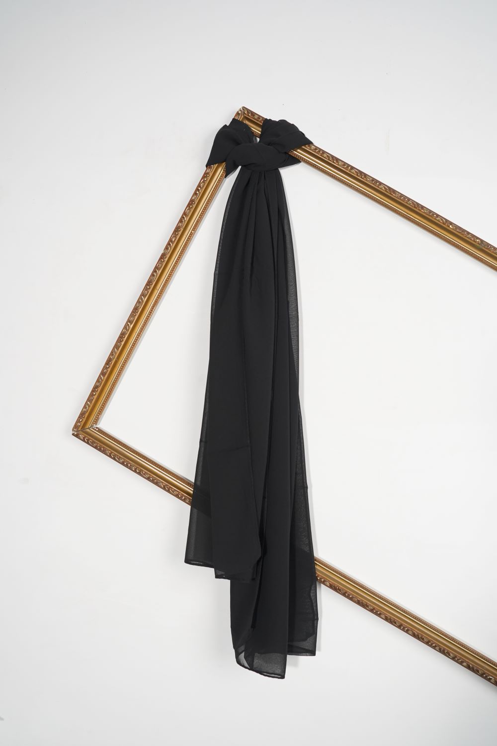 Plain Chiffon - Noir