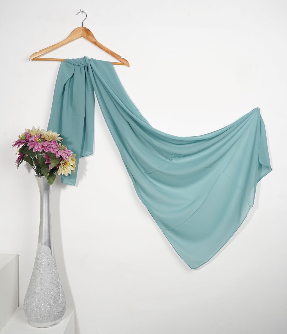 Plain Chiffon - Sea Green