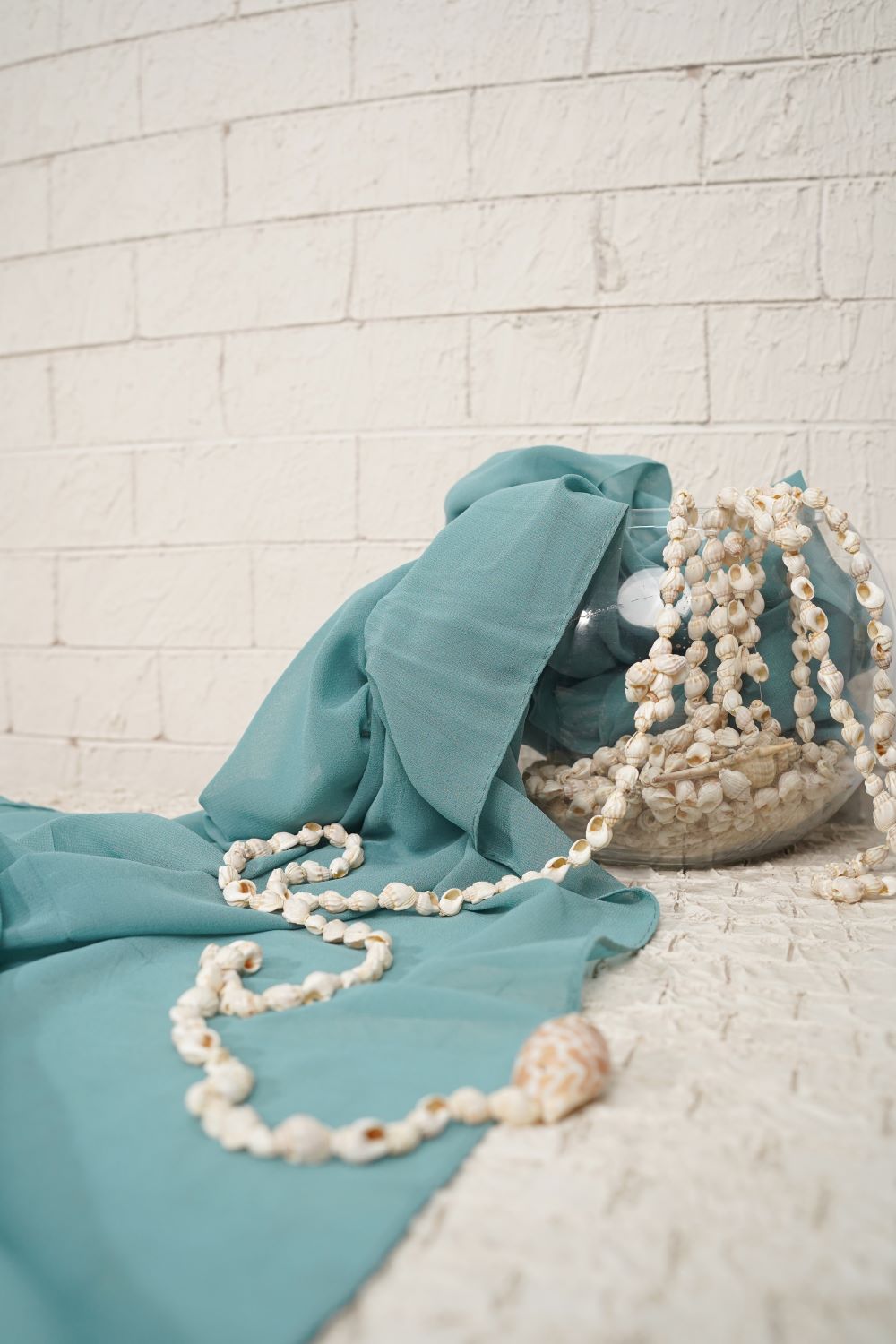 Plain Chiffon - Sea Green