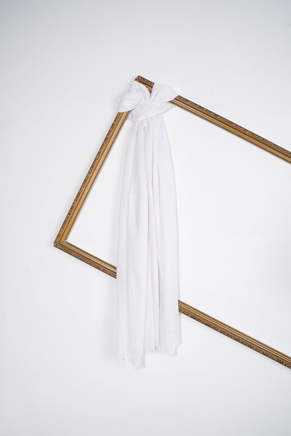 Turkish Lawn Large - Sea Pearl White