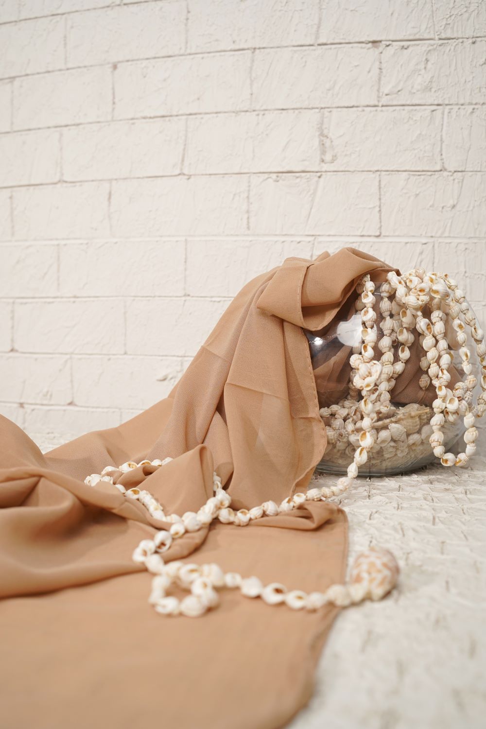 Plain Chiffon - Soft Beige