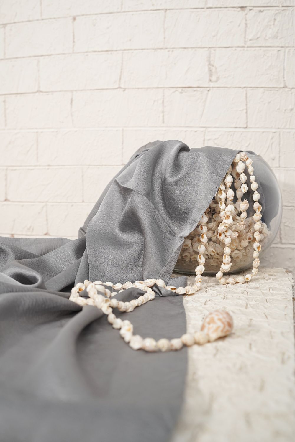 Plain Silk - Sterling Gray
