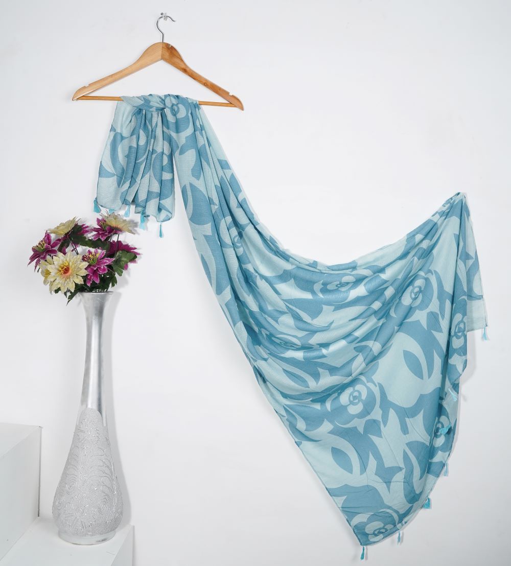 Bold Bloom - Teal