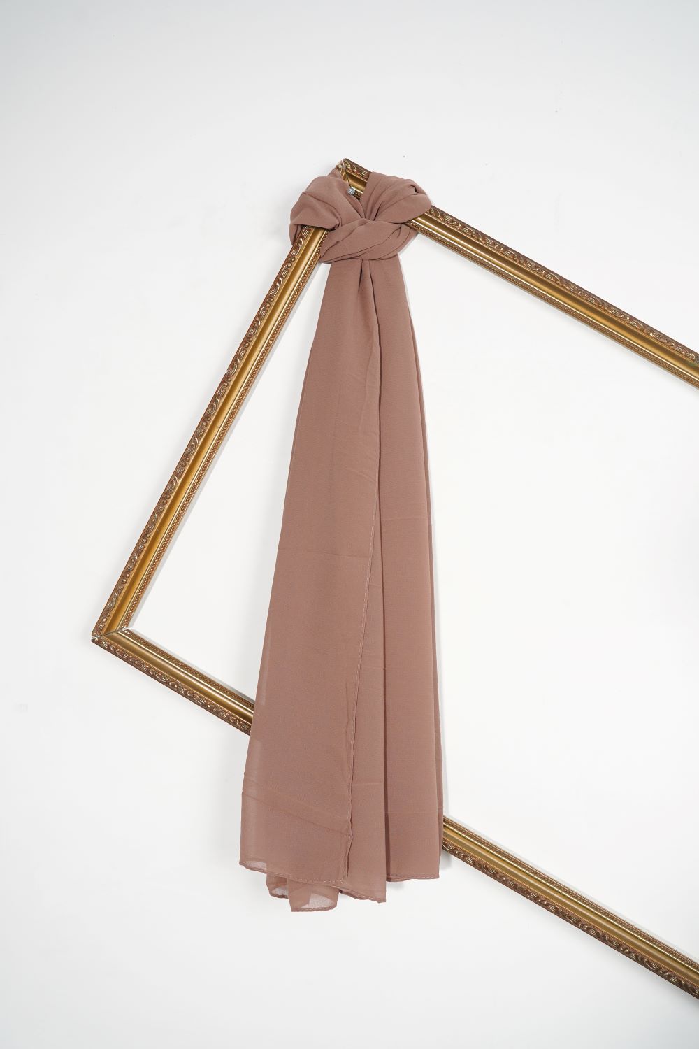 Plain Chiffon - Taupe Brown