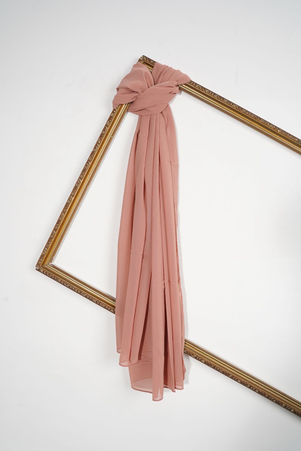 Plain Chiffon - Tea Pink